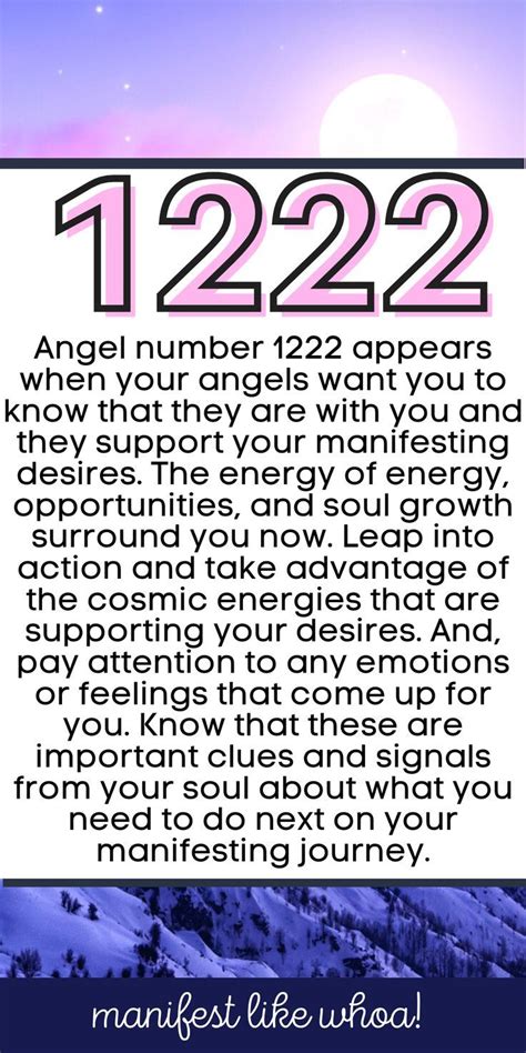 1222 Angel Number Meaning